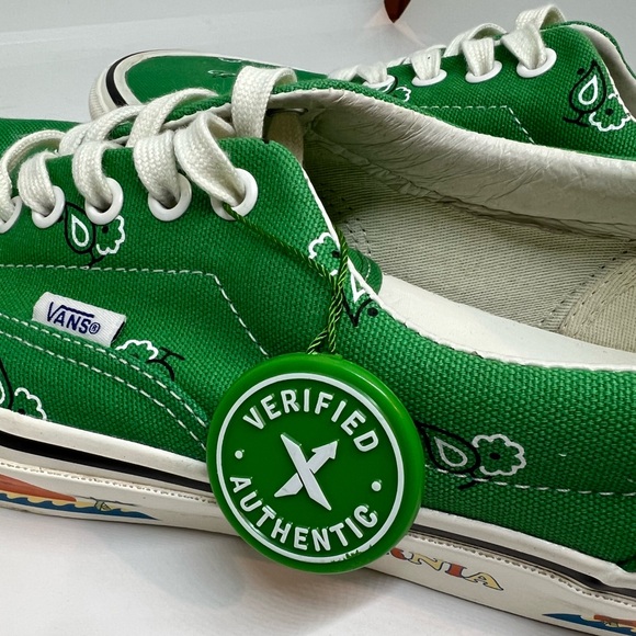 Vans OG Era LX, Paisley Green Sneakers, California, Size 11  #RARE StockX - Picture 9 of 12
